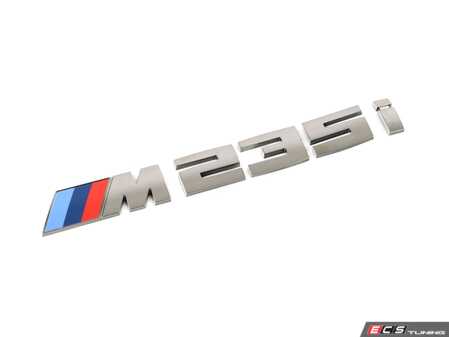 ES#4189070 - 51148075984 - Model Emblem - M235I - Genuine BMW - BMW