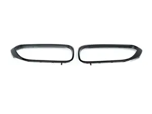 Gloss Black Front Grille Surround Set - F90 M5