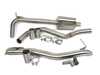 ES#4879392 - 054500la02KT - MK7.5 Jetta 1.5T Catback Exhaust System  - Experience increased volume and refined tone! Featuring 2.5" tubing, TIG-welded T304SS construction, and a straight through resonator for increased flow. - ECS - Volkswagen