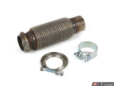 ES#4846287 - 18302455551 - Decoupling Element - Flex Pipe Fix Kit - Cooper S/JCW 91 12 1508 - Used for a fix on the exhaust when the flex pipe is damaged, includes two clamps so no welding - HJS - MINI