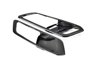 ES#4899915 - BM-0357-HK - Dry Carbon Interior Door Handle Trim Set - G20 3-Series | G80 M3 (with Harman Kardon Sound System) - A premium lightweight upgrade that enhances the BMWs interior with a sleek and race-inspired carbon fiber finish for long-lasting durability. - AUTOTECKNIC - BMW
