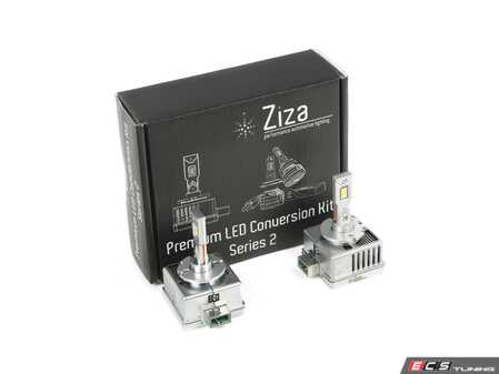 ES#4875813 - 003452LB04-03 - D3S Premium LED Conversion Kit - Series 2  - Set of 2 24,000lm combined plug and play LED headlight bulbs to replace your tired xenon bulbs - ZiZa - Audi Volkswagen