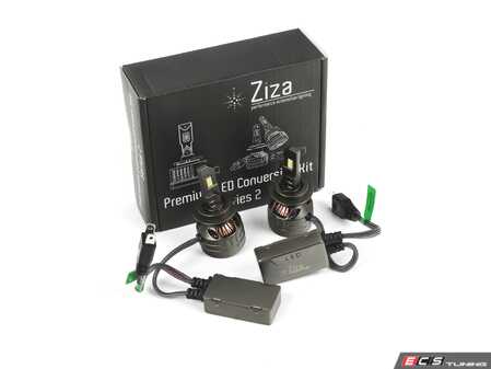 ES#4875815 - 003452LB04-05 - H7 Premium LED Conversion Kit - Series 2  - Set of 2 36,000lm, 160W combined plug and play LED headlight bulbs - ZiZa - Audi BMW Volkswagen Mercedes Benz MINI Porsche