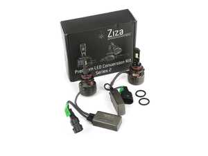 ES#4875818 - 003452LB04-08 - 9005/9006 Premium LED Conversion Kit - Series 2  - Set of 2 36,000lm, 160W combined plug and play LED headlight bulbs - ZiZa - Audi BMW Volkswagen Mercedes Benz MINI Porsche