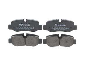 ES#4486333 - 4474200320 - Rear Brake Pad Set - Premium Low-Met OE Equivalent Pad - Brembo - Mercedes Benz