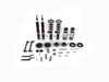 ES#4920882 - 056097la02KT - Tiguan MQB Adjustable Damping Coilover System - With Installation Kit - Features 32 way adjustable damping, variable length, zinc-coated shock bodies and performance sway bar end links. Includes all new mounts, bearings and hardware for a comprehensive suspension package. - ECS - Volkswagen