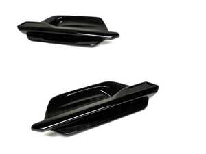 ES#4900020 - BM-0406-GB - Glazing Black Fender Trim - Package includes one pair of passenger and driver side direct OEM replacement fender trim. - AUTOTECKNIC - BMW