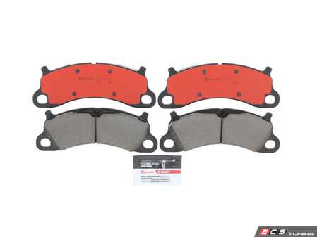 ES#4486926 - 99135194903 - Front Brake Pad Set - Ceramic - Non-PCCB front brake pads - Brembo - Porsche