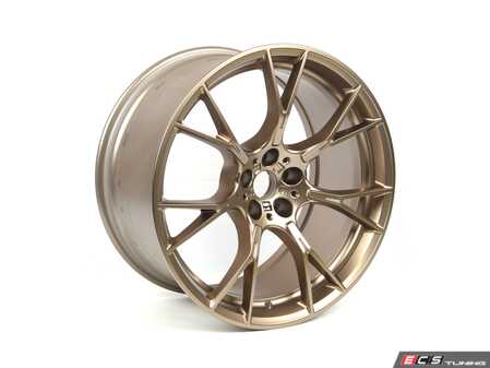 ES#4355480 - 36119501873 - BMW M5 CS 20" Wheel - Rear Gold - BMW 20" Style 789M Y-Spoke Gold Bronze front alloy wheel. - Genuine BMW - BMW