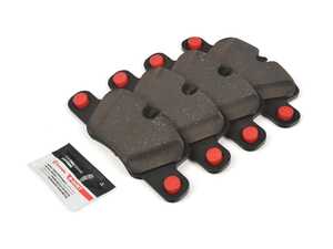 ES#4486916 - 971698451M - Rear Brake Pad Set - Ceramic - Restore the stopping power of your vehicle - Brembo - Porsche