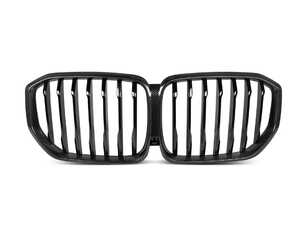 ES#4900069 - BM-0613-CF - Carbon Fiber Front Grille G05 X5 - Whether refreshing an aging grille or adding a customized touch, this carbon fiber grille delivers the perfect combination of aesthetics, functionality, and durability. - AUTOTECKNIC - BMW