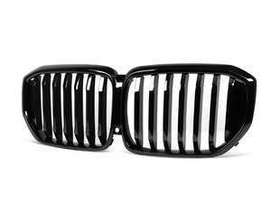 ES#4900075 - BM-0613-LCI-GB - Gloss Black Front Grille (G05 X5 LCI) - Whether replacing an aging grille or giving the vehicle a bold new look, this Gloss Black grille for LCI models combines modern styling, exceptional durability, and dependable performance. - AUTOTECKNIC - BMW