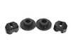 ES#4349581 - 15-2002 - Radiator Mount Kit  - The Rad Mount Complete Kit includes 2 Fabless Upper Radiator Mounts and 2 Fabless Lower Radiator Mounts, for a complete solution on a MK3 Radiator. - Fabless Manufacturing - Volkswagen