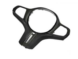 ES#4920571 - BM-0619PDK - AutoTecknic Carbon Alcantara Steering Wheel Trim - AUTOTECKNIC - BMW