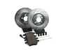 ES#3157890 - K898 - Power Stop Z23 Evolution Sport Front Brake Kit (288mm) - A performance front axle upgrade featuring drilled & slotted rotors and low-dust carbon-fiber ceramic pads. - Power Stop - Volkswagen