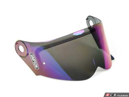 ES#4883946 - MBISE - Simpson Motorcycle Mod Bandit Helmet Optional Shield - Iridium - Holley - 