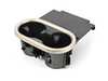 ES#4722920 - 51165A26F87 - Cup Holder - Center Console  - Dual cup holder with silver/bronze trim - Genuine MINI - MINI