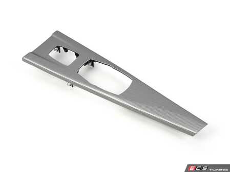 ES#3475369 - 51166830580 - Center Console Decor Cover - Carbon - Genuine BMW - BMW