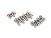 ES#4505215 - SP3MINIMTSATIN - ECS Performance Pedal Set - Manual Transmission - Silver anodized aluminum; designed with the enthusiast driver in mind. The right grip & slip where you need it. - ECS - MINI