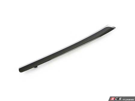 ES#2530395 - 8T0867410AD7V7 - Door Panel Trim - Carbon - Right - Replace your cracked or faded trim. - Genuine Volkswagen Audi - Audi