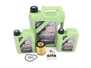 ES#4642838 -  2701800109KT - M274 / M264 Liqui Moly Molygen Oil Service Kit (5w-40) - Includes Hengst filter and Liqui Moly Molygen New Generation 229.5 Spec oil - Assembled By ECS - Mercedes Benz