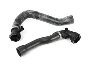 ES#4709400 - 11537830715KT - E46 M3 Radiator Hose - Upper And Lower - Both thermostat housing hoses to replace your worn out rubber and brittle plastic connections. - Rein - BMW