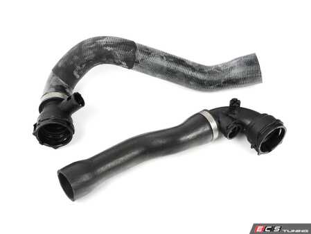 ES#4709400 - 11537830715KT - E46 M3 Radiator Hose - Upper And Lower - Both thermostat housing hoses to replace your worn out rubber and brittle plastic connections. - Rein - BMW