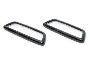 ES#4900212 - BM-0800-SMS - Carbon Front Seat Illuminated Emblem Cover (Standard M Seats) - Ideal for those looking to personalize their interior with a distinct carbon fiber accent while maintaining OEM functionality. - AUTOTECKNIC - BMW