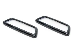 Carbon Front Seat Illuminated Emblem Cover (Standard M Seats)