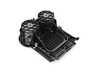 ES#4722920 - 51165A26F87 - Cup Holder - Center Console  - Dual cup holder with silver/bronze trim - Genuine MINI - MINI