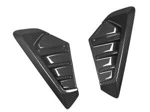 ES#4900219 - BM-0806 - Carbon Side Vent - Set - Whether for street or track use, these carbon fiber side vents add a distinctive, high-performance touch to any X5M or X5 LCI model. - AUTOTECKNIC - BMW