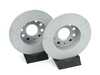 ES#4213650 - RK1283 - Rear Brake Rotors - Pair - Restore the stopping power in your vehicle - EBC - Audi Volkswagen