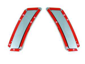 ES#4900260 - BM-0993-X10 - Front Bumper Reflectors  (Tanzanite Blue Metallic) - Elevate your vehicles appearance with a sleek, aerodynamic look while eliminating the distracting factory amber reflectors. - AUTOTECKNIC - BMW