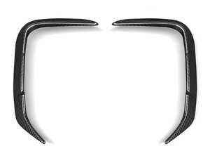 ES#4900282 - SQ-0011 - Carbon Rear Bumper Reflector Trim - Set - Embrace the captivating allure of carbon fiber and stand out from the crowd with this visually striking upgrade. - AUTOTECKNIC - BMW