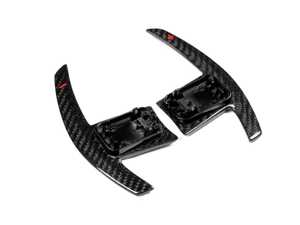 ES#4900311 - TO-0264-DCG-R - Carbon Battle Version Shift Paddles (Red indicators w/ Gloss Finish) - Featuring a gloss finish with red indicators, dry carbon fiber construction, and precise OEM fitment for improved performance and race-inspired interior look. - AUTOTECKNIC - BMW
