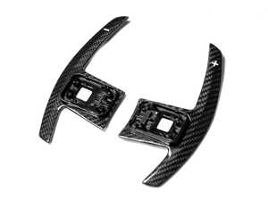 ES#4900312 - TO-0264-DCG-W - Carbon Battle Version Shift Paddles (White Indicators and Gloss Finish) - The Carbon Battle Version Shift Paddles feature lightweight dry carbon fiber construction, and race-inspired shifting performance. - AUTOTECKNIC - BMW