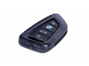 ES#4900330 - BM-0002-FC - Carbon Remote Key Case (Forged Carbon) - Add some flare to your key fob with this Forged Carbon case for superior luxury and protection! - AUTOTECKNIC - BMW