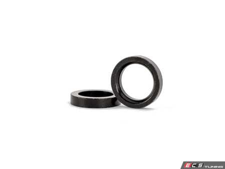 ES#4849858 - 056549LA01 - Steering Rack Spacers - 5mm - Easily gain an extra 5 degrees of steering angle on an otherwise stock car! Ideal for standalone use, or in combination with any angle kit of your choosing. - ECS - BMW