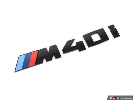 ES#4188996 - 51142472836 - LETTERING, BLACK, PAINTED - Genuine BMW - BMW