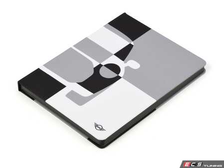 ES#4788454 - 80245B320F9 - MINI NOTEBOOK CAR TILE - Black/Gray/white - MINI designed notebook - Genuine MINI - MINI