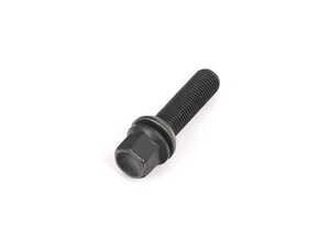 ES#4147835 - 14545033SW - Ball Seat Wheel Bolt (Black) - 14x1.5x45mm - Priced Each - Black zinc coated wheel bolts made specifically for OE wheels - H&R - Volkswagen