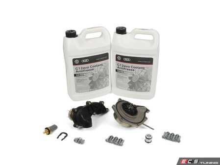 ES#4899967 - 06e121018kkKT1 - Water Pump And Thermostat Kit - Assembled By ECS - 