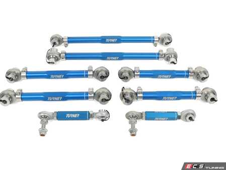 ES#4365471 - E9XPERFSUSRMKT - Performance Adjustable Rear Suspension Upgrade Kit - Upgrade your worn rear suspension linkages - Turner Motorsport - BMW
