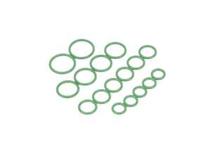 ES#4810926 - ACS-O-RING-KIT - A/C Solutions BMW E30 E28 E24 R134a O-Ring Kit - The o-rings needed to convert your A/C system to the modern HNBR R134a standard or reseal your converted system - A/C Solutions - BMW