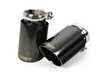 ES#4821164 - 049478LA03-02 - 3.5" Universal Black Chrome Swivel Exhaust Tip - Priced Each - Universal exhaust tips with a swivel adjustability to fine tune your exhaust. 2.5" Inlet & a 3.5" Double Wall, Angle Cut Outlet - Turner Motorsport - BMW MINI