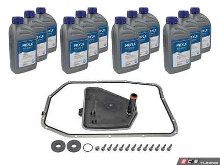 ES#4505644 - 0AT325429KT - Automatic Transmission Filter Kit - A new filter for your 6 speed automatic transmission including screws, gaskets, magnet, plug, filter. - Meyle - Audi