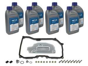 ES#4815436 - 1001350101 - 6-Speed Automatic Transmission Service Kit - 5 Liters - Includes a new filter, gasket, and drain/fill plug. Includes enough fluid to drain and fill. - Meyle - Audi Volkswagen