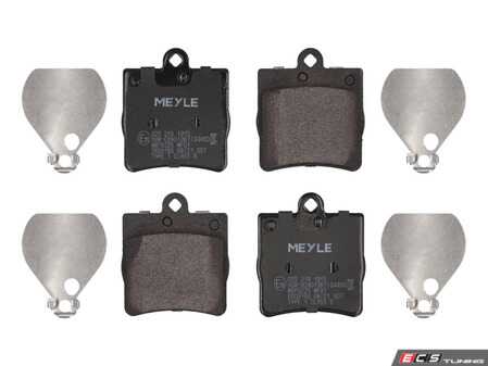 ES#2593018 - 0034202720 - Rear Brake Pad Set - Does not include brake pad wear sensors - Meyle - Mercedes Benz