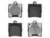 ES#2593018 - 0034202720 - Rear Brake Pad Set - Does not include brake pad wear sensors - Meyle - Mercedes Benz