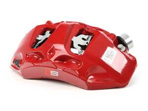 ES#3607752 - 8W0615107AF - Front Brake Caliper (Red) - Left - Restore Stopping Power - Genuine Volkswagen Audi - Audi